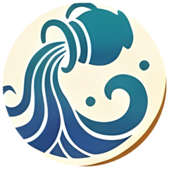 Aquarius rashi symbol